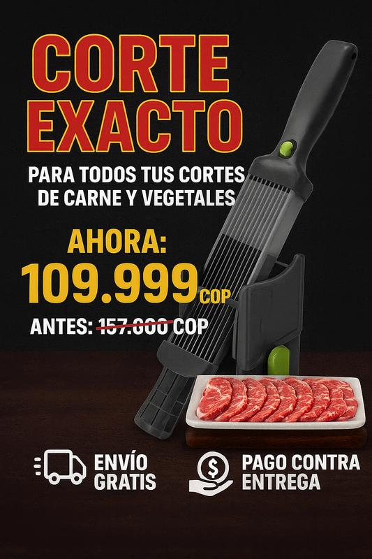 Cortado De Carne Ajustable 2 y 4mm